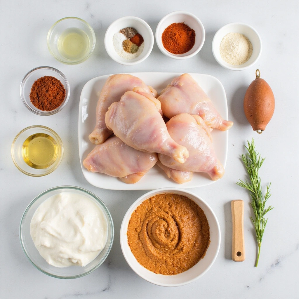 Air Fryer Chicken Legs Recipes Crispy and Easy 1 Air Fryer Chicken Legs Recipes Crispy and Easy - Step 1: Prepare Ingredients