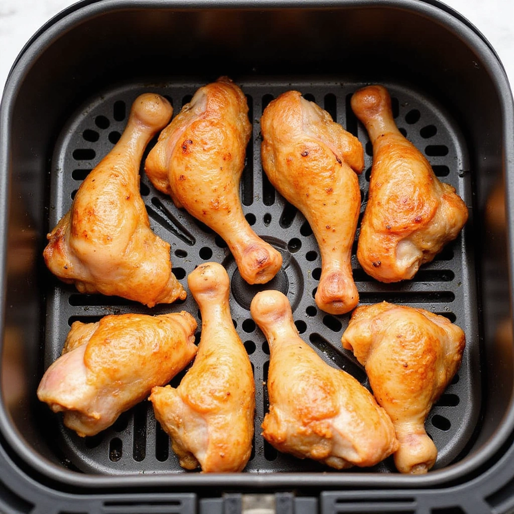 Air Fryer Chicken Legs Recipes Crispy and Easy 4 Air Fryer Chicken Legs Recipes Crispy and Easy - Step 4: Arrange Chicken in Air Fryer