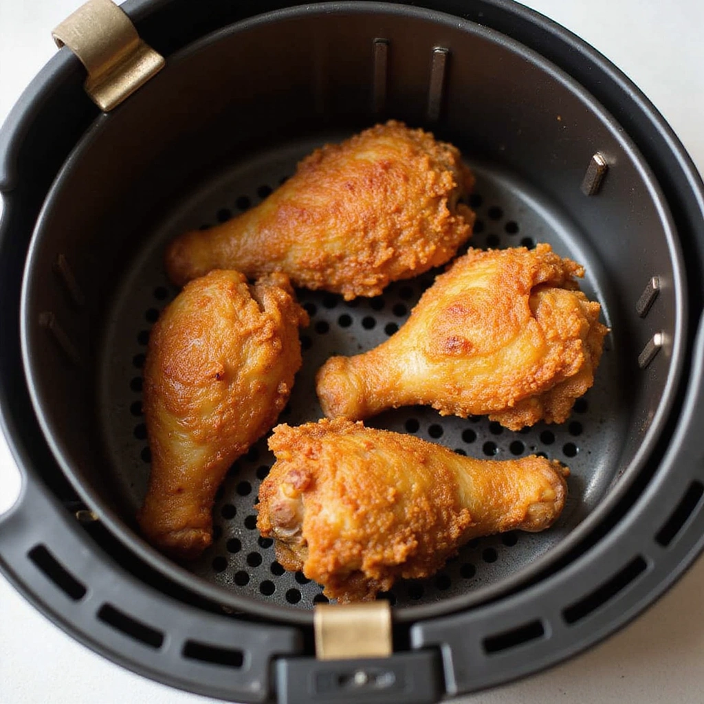Air Fryer Chicken Legs Recipes Crispy and Easy 5 Air Fryer Chicken Legs Recipes Crispy and Easy - Step 5: Air Fry the Chicken Legs