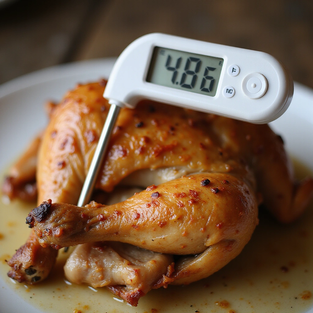 Air Fryer Chicken Legs Recipes Crispy and Easy 6 Air Fryer Chicken Legs Recipes Crispy and Easy - Step 6: Check Doneness