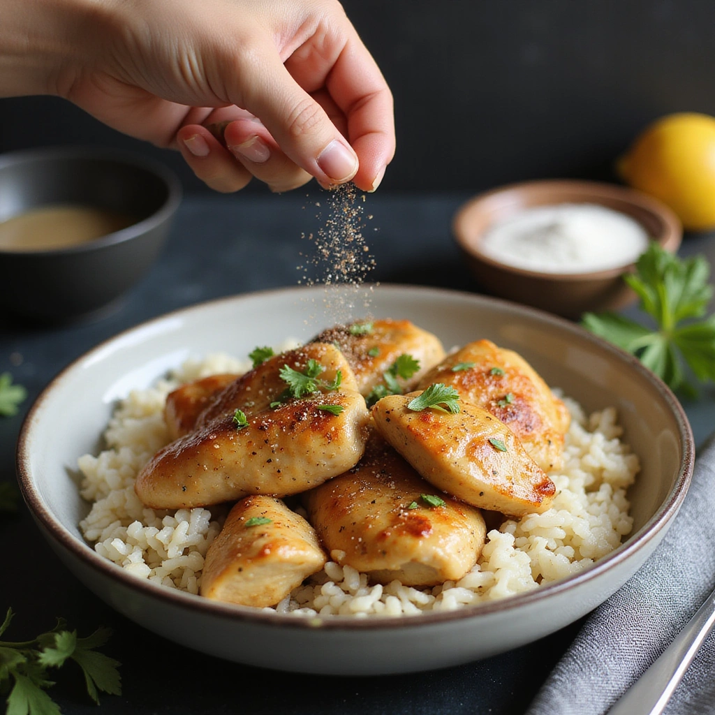 Boiled Chicken and Rice Recipes Easy and Comforting 6 Boiled Chicken and Rice Recipes Easy and Comforting Step 6 Adjust Seasoning