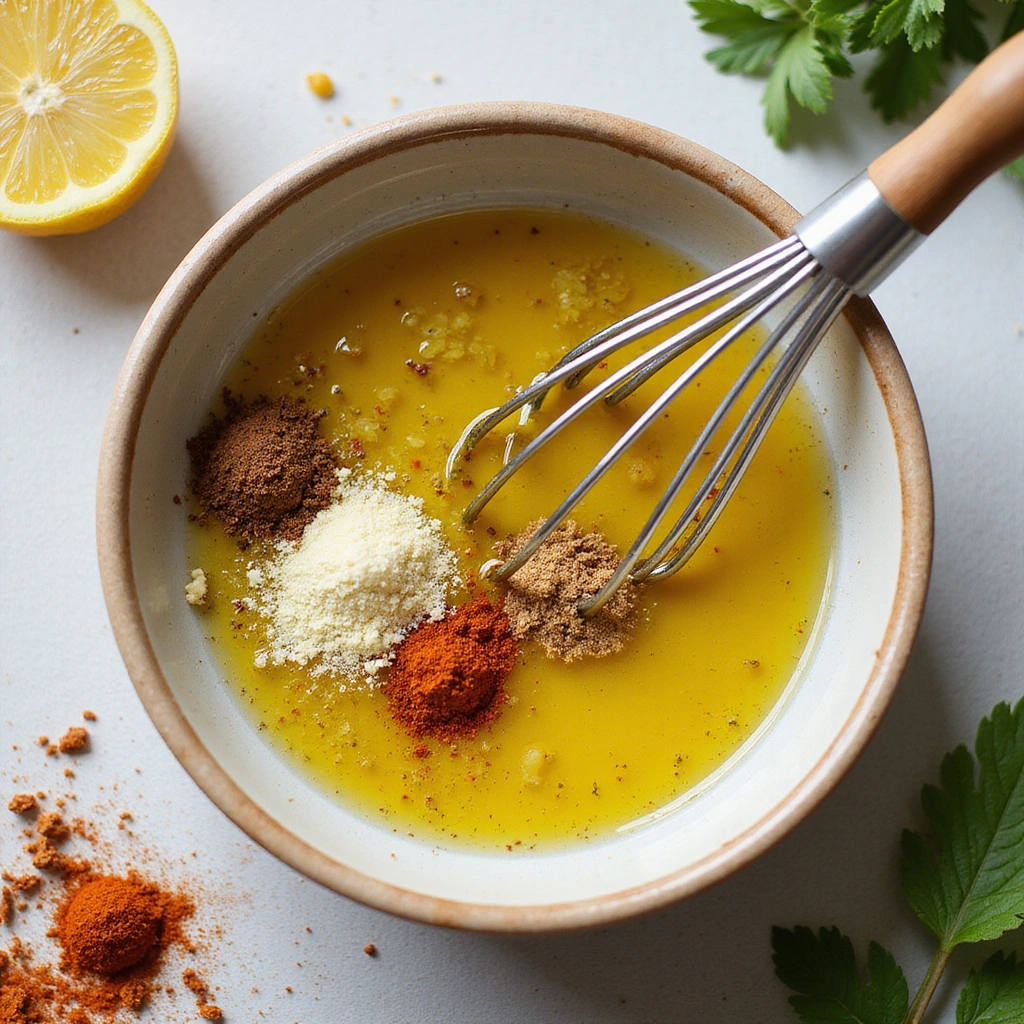 Bone In Chicken Breast Recipes Oven Baked Juicy and Flavorful Step 1 Prepare Marinade