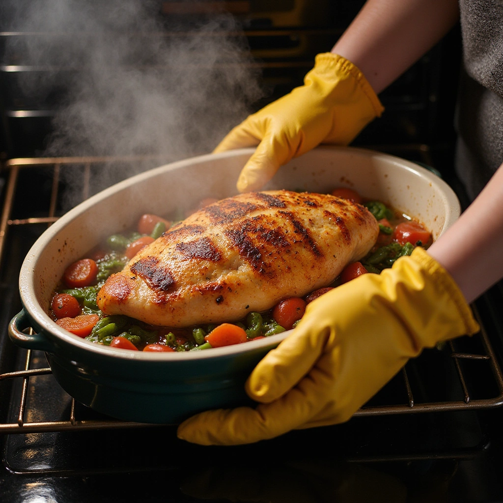 Bone In Chicken Breast Recipes Oven Baked Juicy and Flavorful Step 6 Roast Chicken