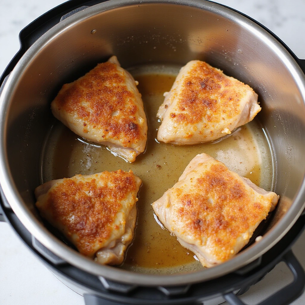 Boneless Skinless Chicken Thigh Recipes Instant Pot Quick Dinner 3 Boneless Skinless Chicken Thigh Recipes Instant Pot Quick Dinner - Step 3: Sauté Chicken