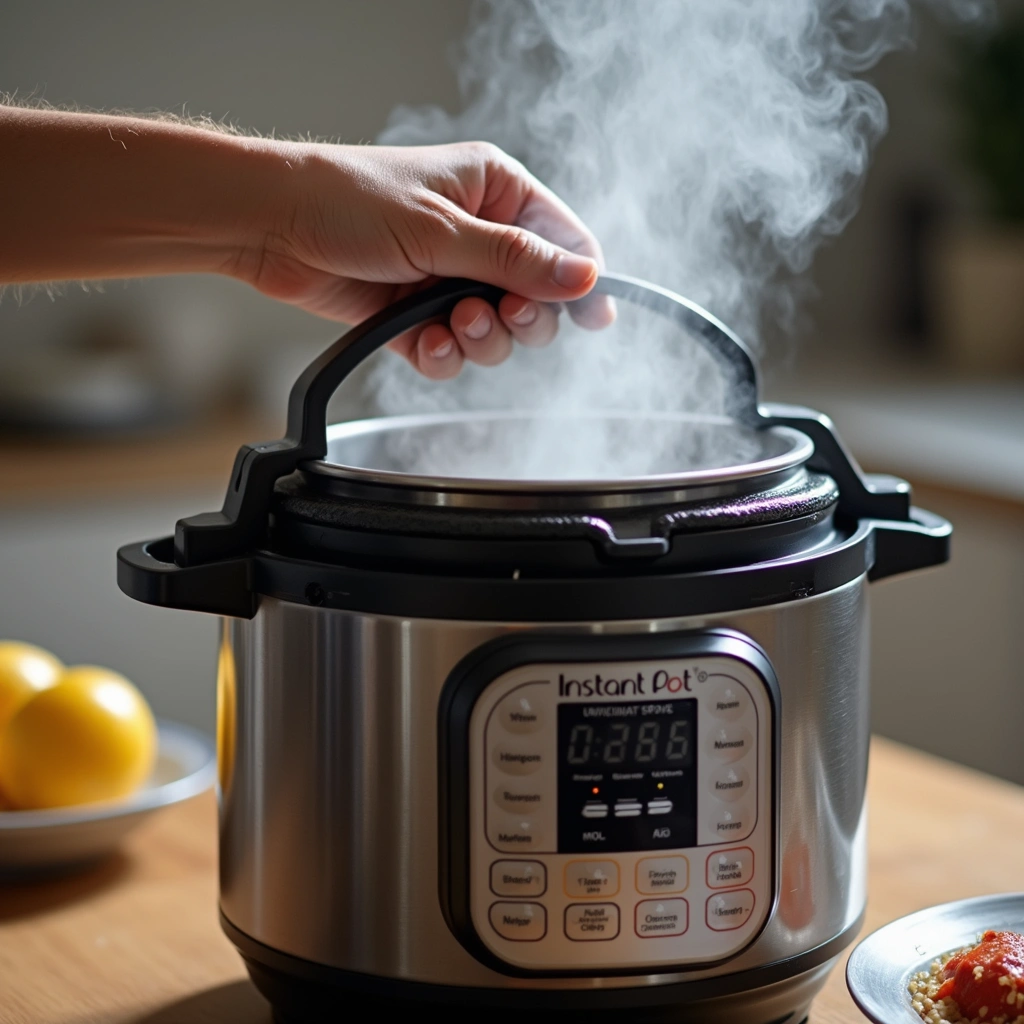 Boneless Skinless Chicken Thigh Recipes Instant Pot Quick Dinner 6 Boneless Skinless Chicken Thigh Recipes Instant Pot Quick Dinner - Step 6: Release Pressure