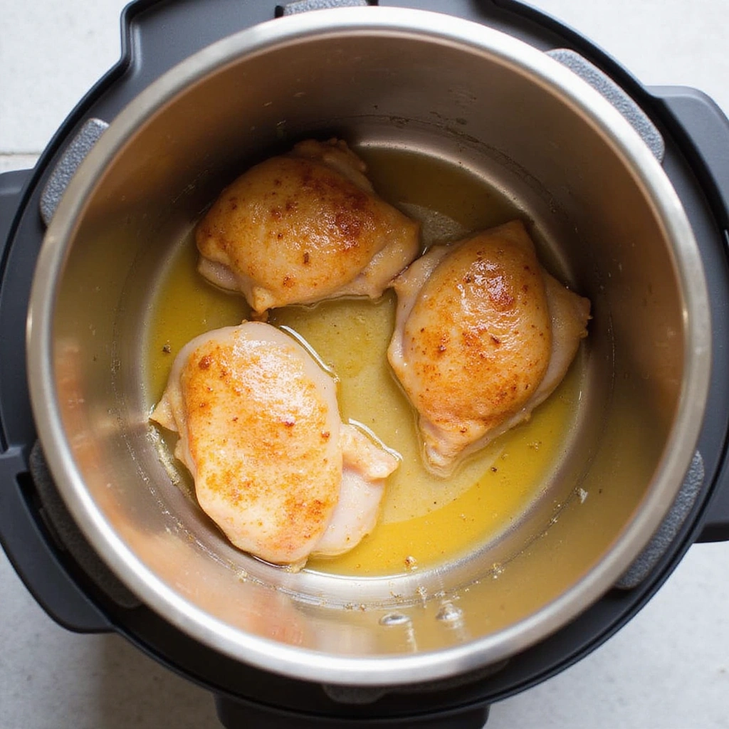 Chicken Breast Recipes Instant Pot Quick and Flavorful - Step 3: Sear the Chicken