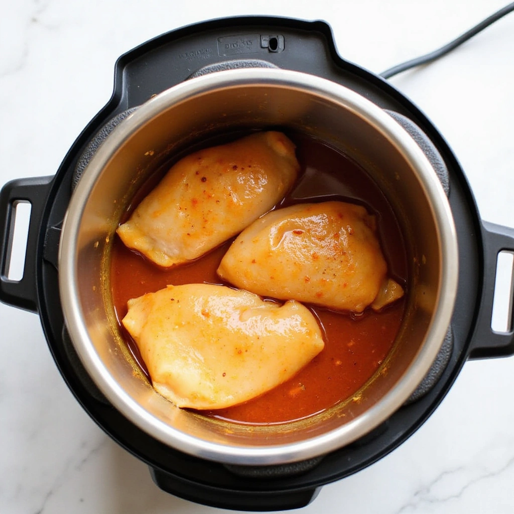 Chicken Breast Recipes Instant Pot Quick and Flavorful - Step 5: Add Chicken Back to the Pot