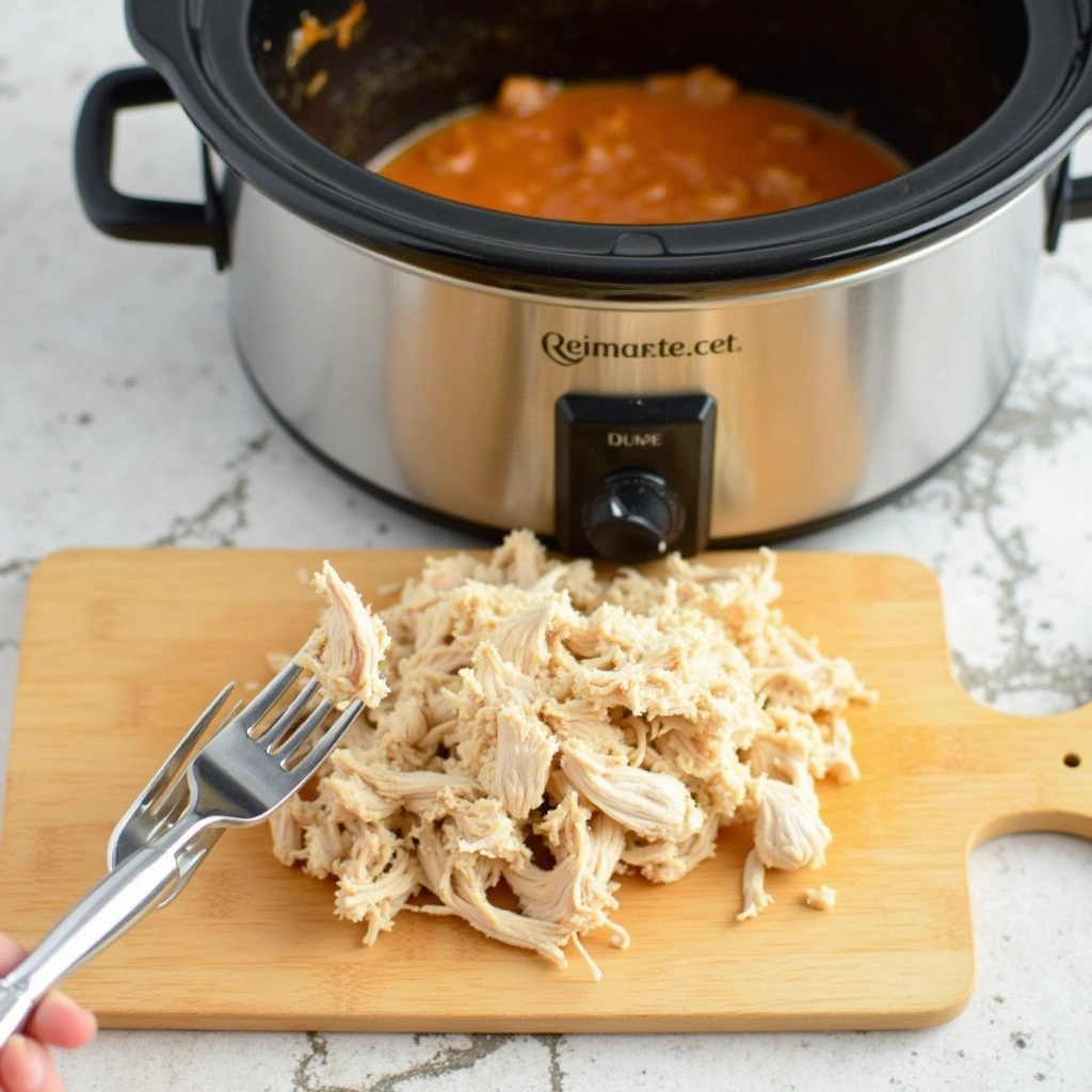 Chicken Breast Slow Cooker Recipes Tender and Easy 8 Chicken Breast Slow Cooker Recipes Tender and Easy - Step 8: Shred the Chicken