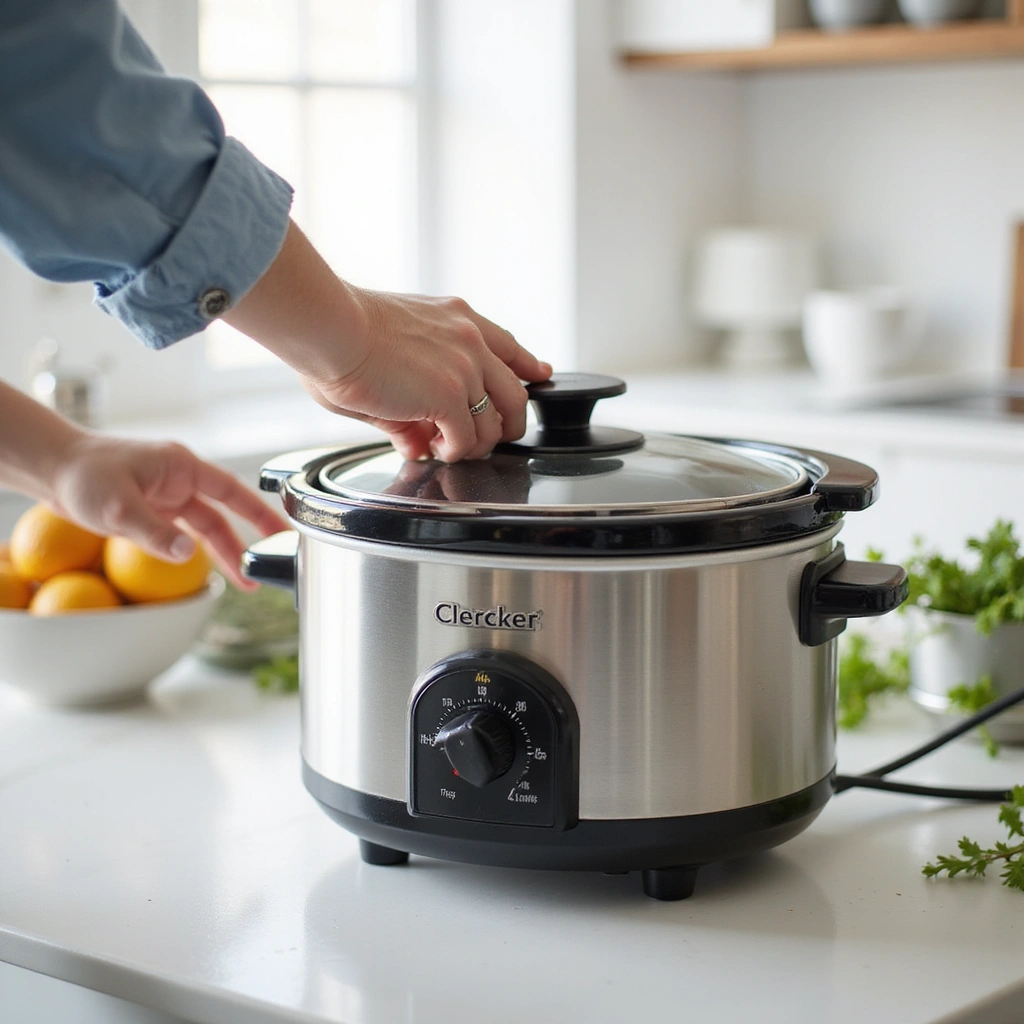 Chicken Crockpot Recipes Easy 4 Ingredients Only - Step 1: Prepare the Slow Cooker