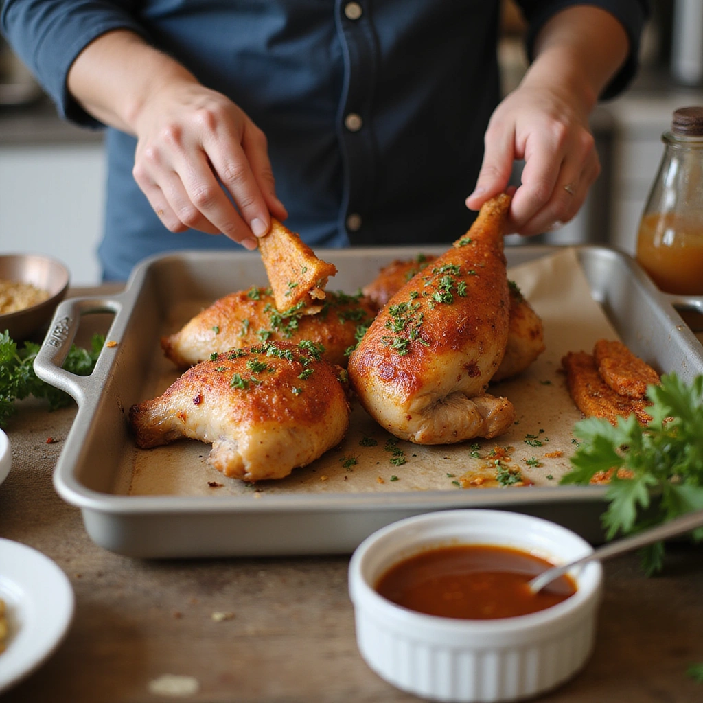Chicken Leg Quarter Recipes Oven Baked Crispy and Juicy Step 8 Enjoy Your Meal