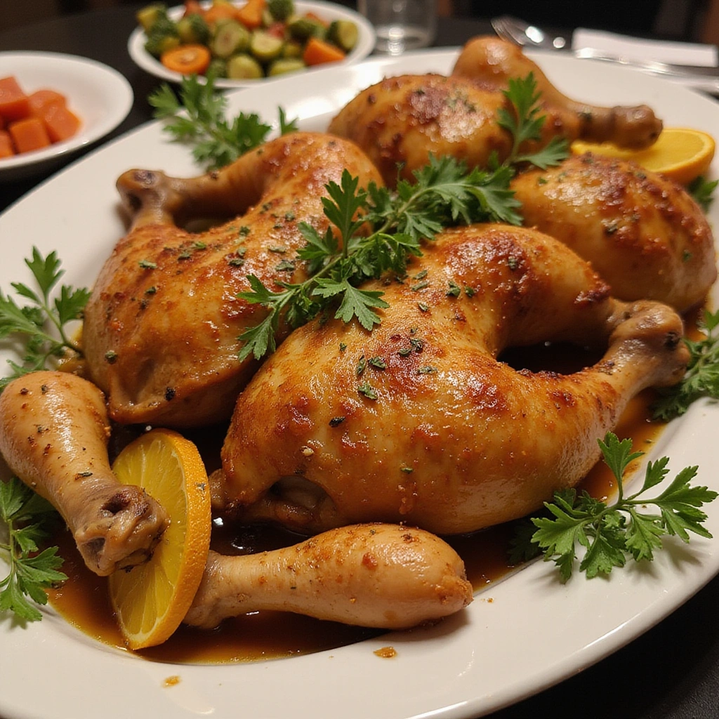 Chicken Legs and Thighs Recipes Oven Baked Ideas 8 Chicken Legs and Thighs Recipes Oven Baked Ideas Step 8 Serve and Enjoy