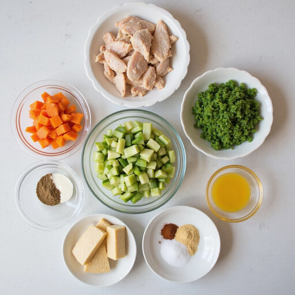 Chicken Pot Pie Crockpot Recipes Creamy and Hearty - Step 1: Prepare Ingredients