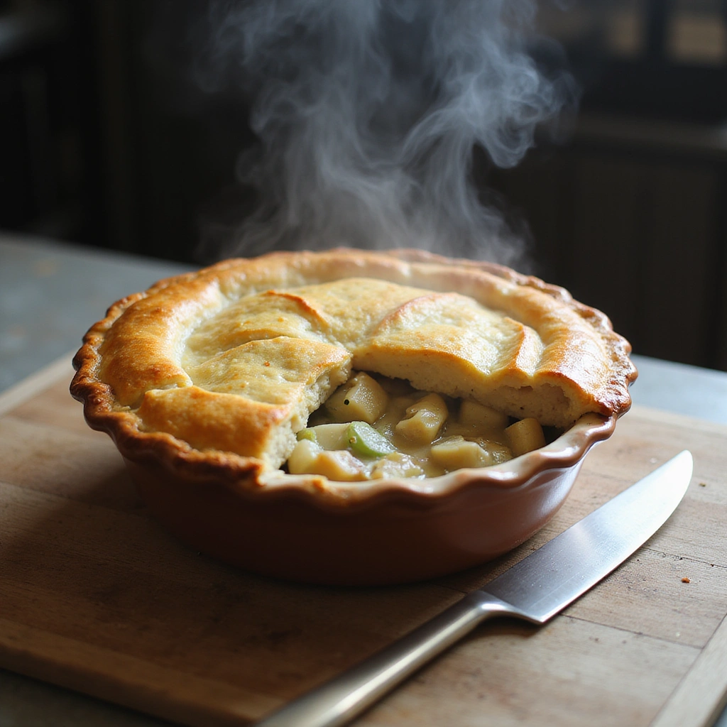 Chicken Pot Pie Crockpot Recipes Creamy and Hearty - Step 10: Let it Rest