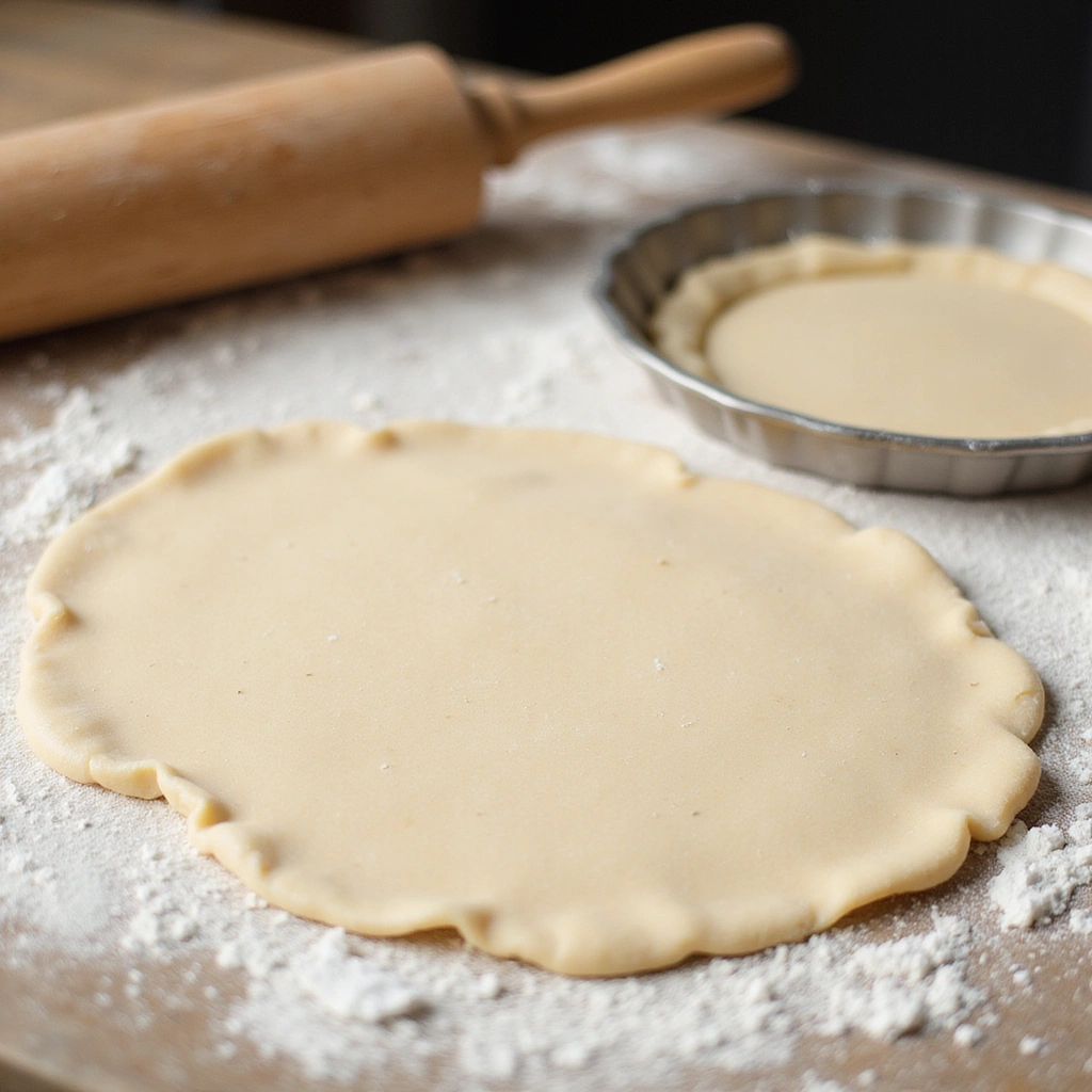 Chicken Pot Pie Crockpot Recipes Creamy and Hearty - Step 7: Prepare the Pie Crust