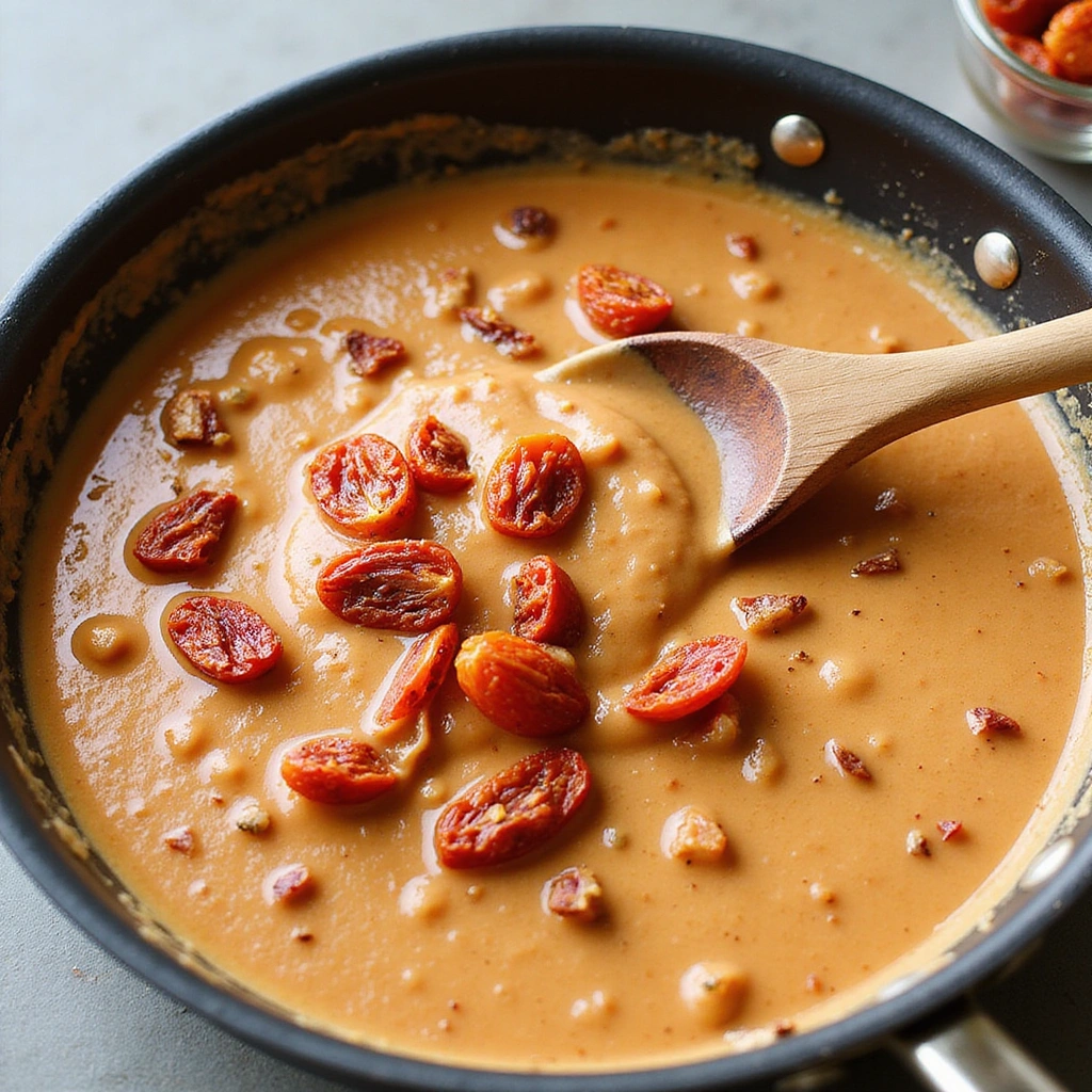 Chicken Sun Dried Tomatoes Recipes Creamy and Delicious - Step 7: Incorporate Sun-Dried Tomatoes