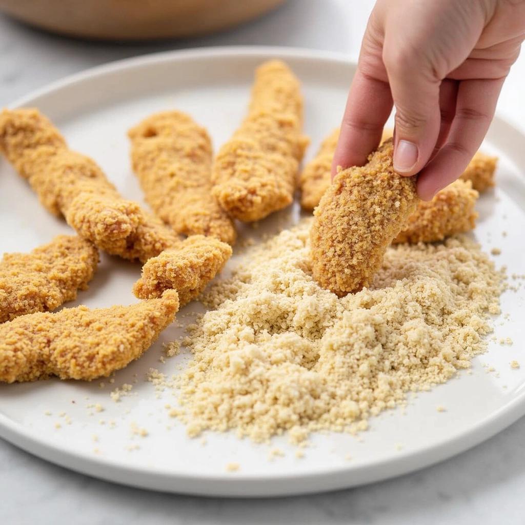 Chicken Tender Recipes Air Fryer Crispy Perfection Step 3 Bread the Chicken
