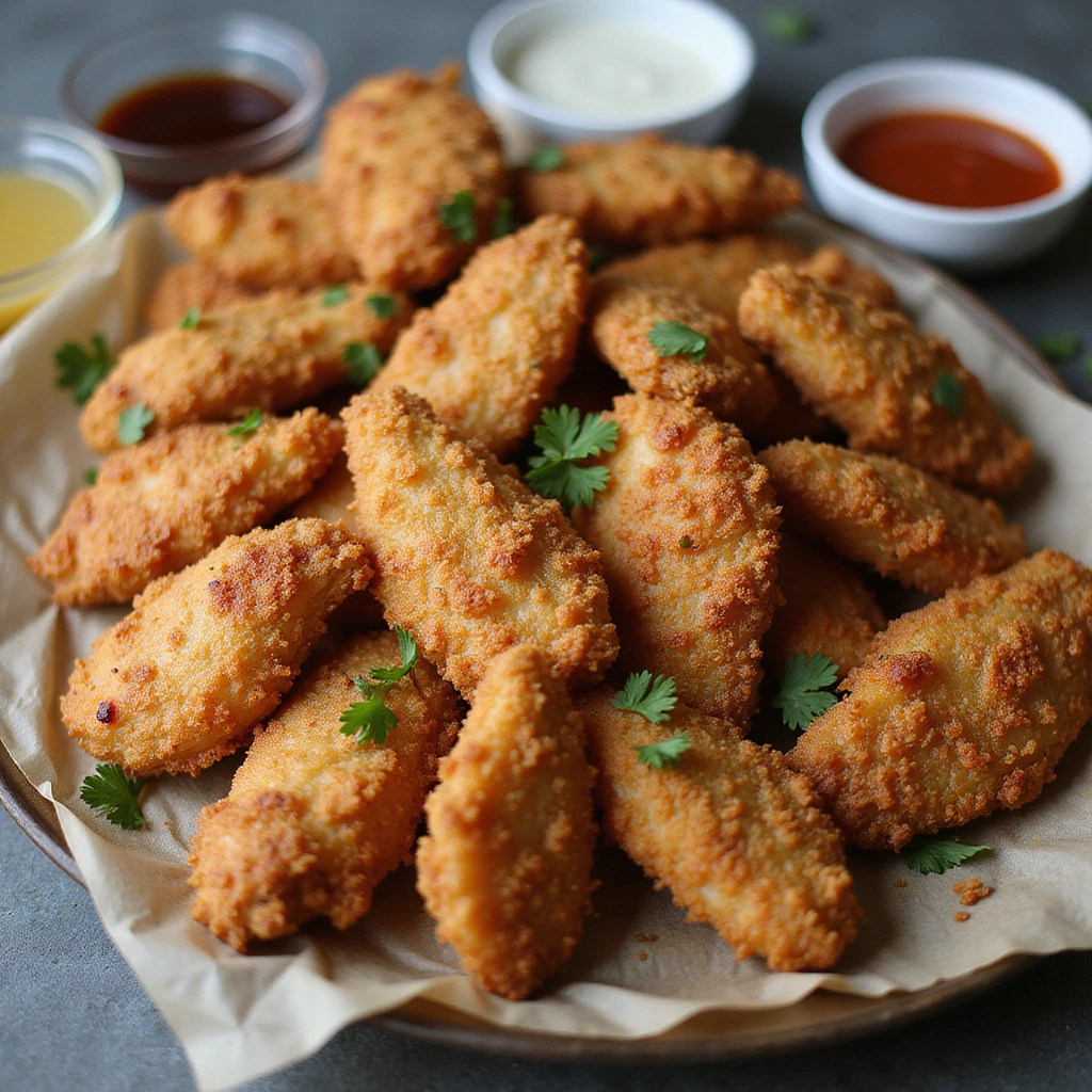 Chicken Tender Recipes Air Fryer Crispy Perfection Step 7 Serve the Chicken