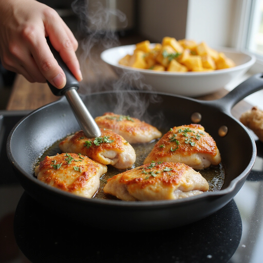 Chicken Thigh Recipes Air Fryer Crispy and Quick Step 3 Preheat the Air Fryer