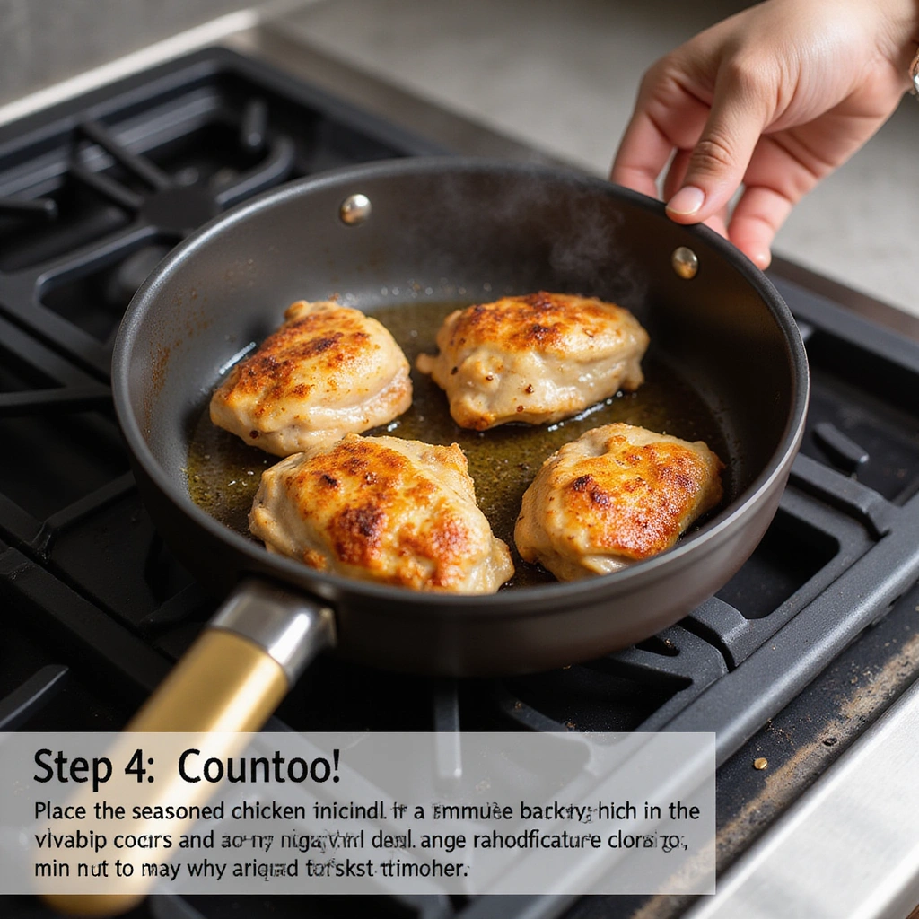 Chicken Thigh Recipes Air Fryer Crispy and Quick Step 4 Cook the Chicken Thighs