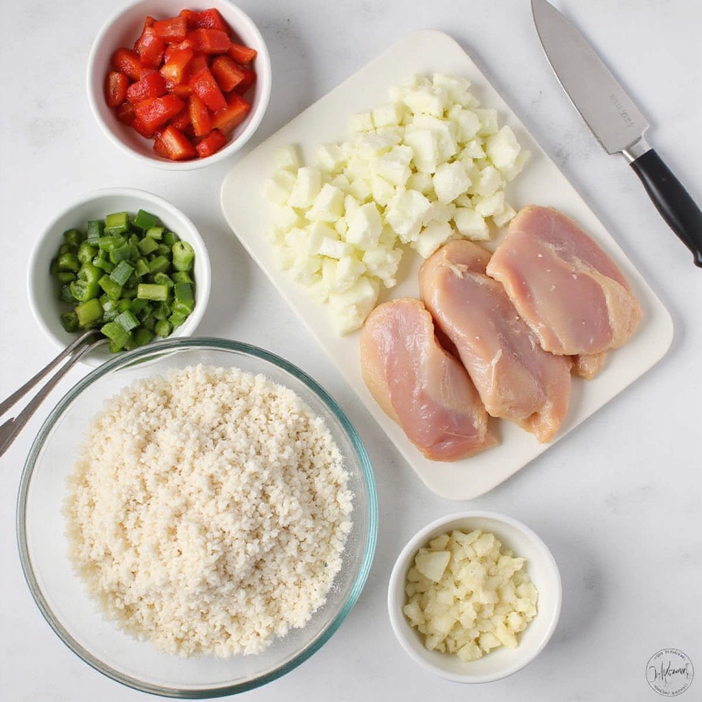 Chicken Thigh and Rice Recipes Flavorful and Hearty Step 1 Prepare Ingredients