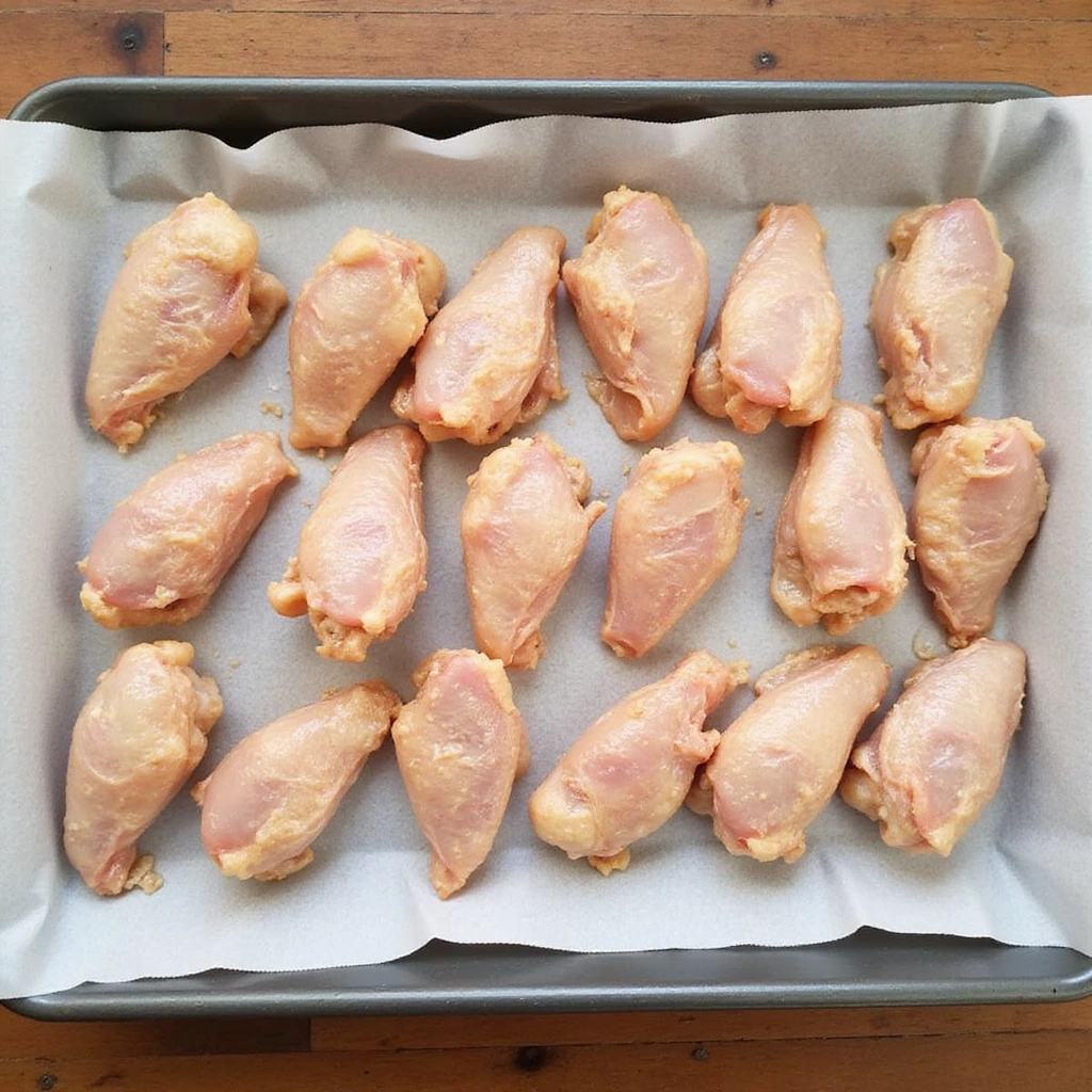 Chicken Wing Dry Rub Recipes Flavor Packed Ideas - Step 5: Prepare the Baking Sheet