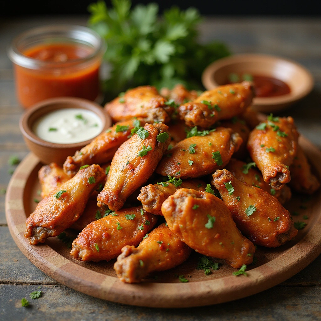 Chicken Wing Dry Rub Recipes Flavor Packed Ideas - Step 8: Serve and Enjoy