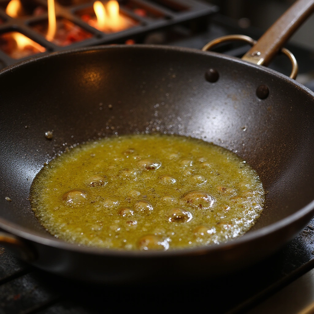 Chicken and Broccoli Recipes Healthy Dinner Favorites - Step 3: Heat the Wok