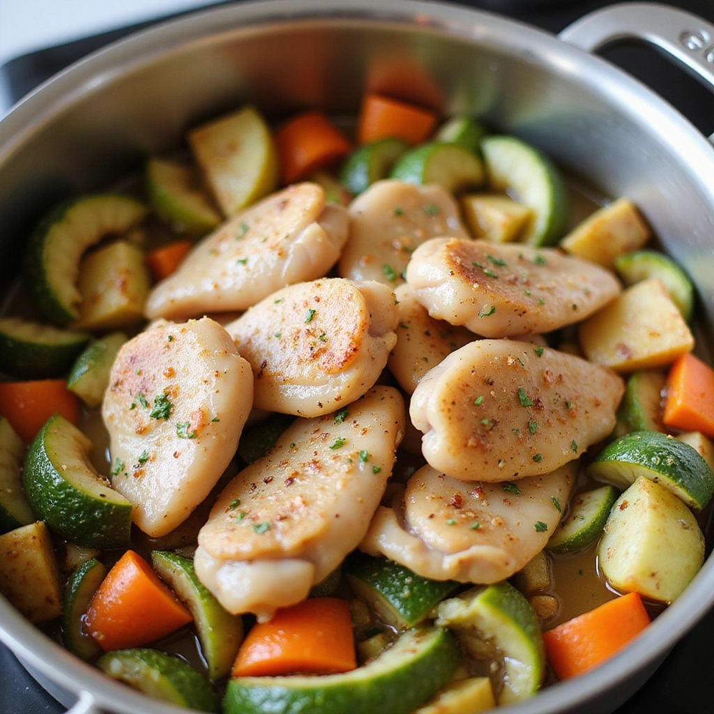 Chicken and Egg Noodle Recipes Classic Comfort Dish 3 Chicken and Egg Noodle Recipes Classic Comfort Dish Step 3 Add Chicken