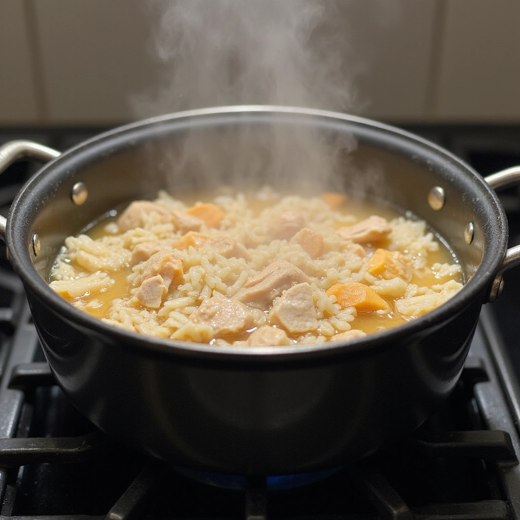 Chicken and Rice Casserole Recipes Baked Creamy and Delicious Step 2 Cook the Rice