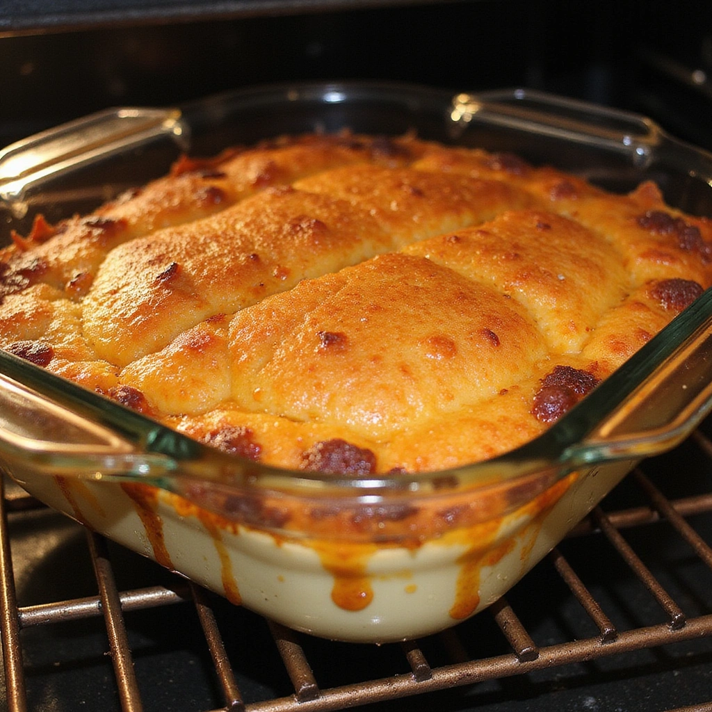 Chicken and Rice Casserole Recipes Baked Creamy and Delicious Step 6 Uncover and Finish Baking