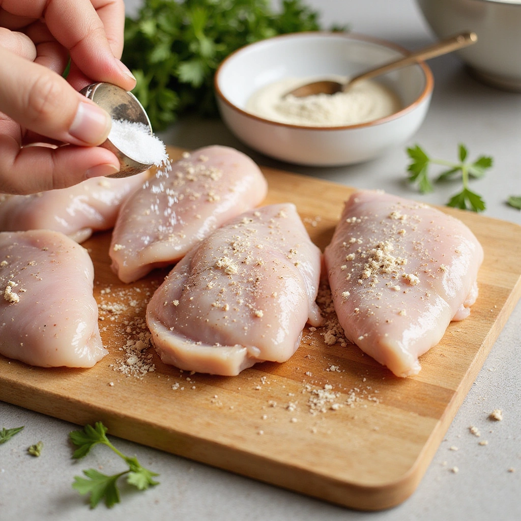 Chicken and Rice Crockpot Recipes Simple Comfort Food - Step 1: Prepare the Chicken