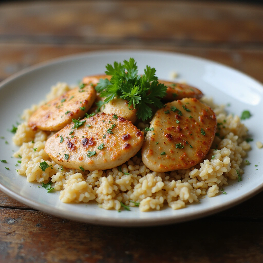 Chicken and Rice Instant Pot Recipes Easy Weeknight Meals - Step 8: Garnish and Enjoy