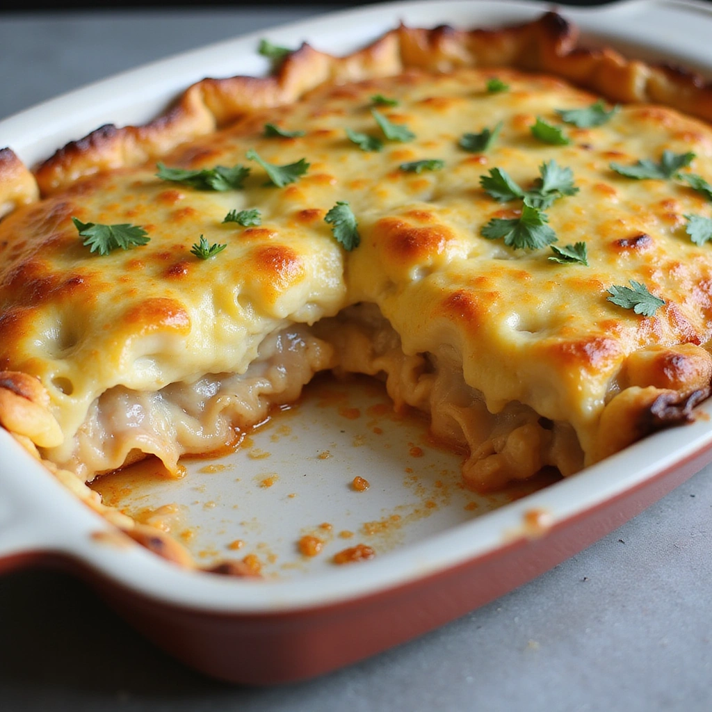 Chicken and Rice Recipes Casserole Cheesy and Easy - Step 8: Cool and Serve