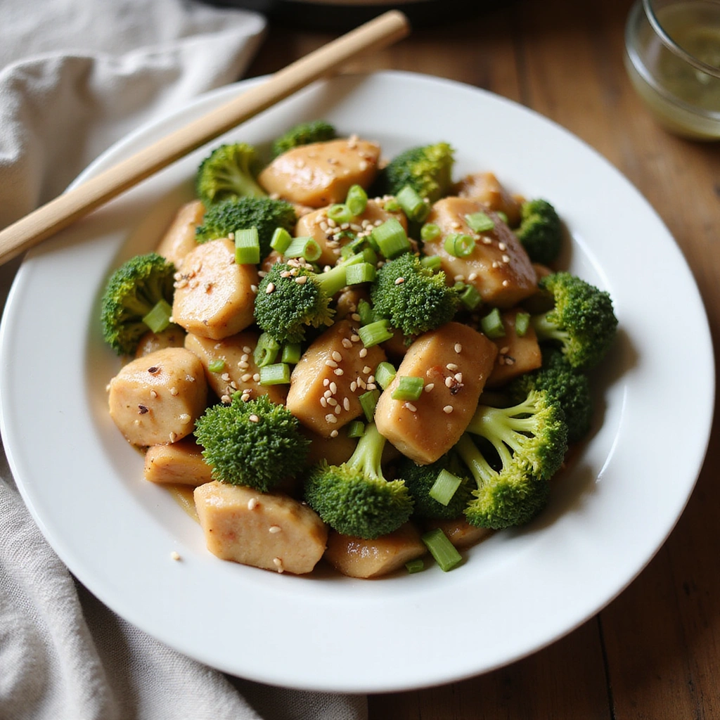 Crockpot Chicken and Broccoli Recipes Comforting Weeknight Meal - Step 8: Serve and Enjoy