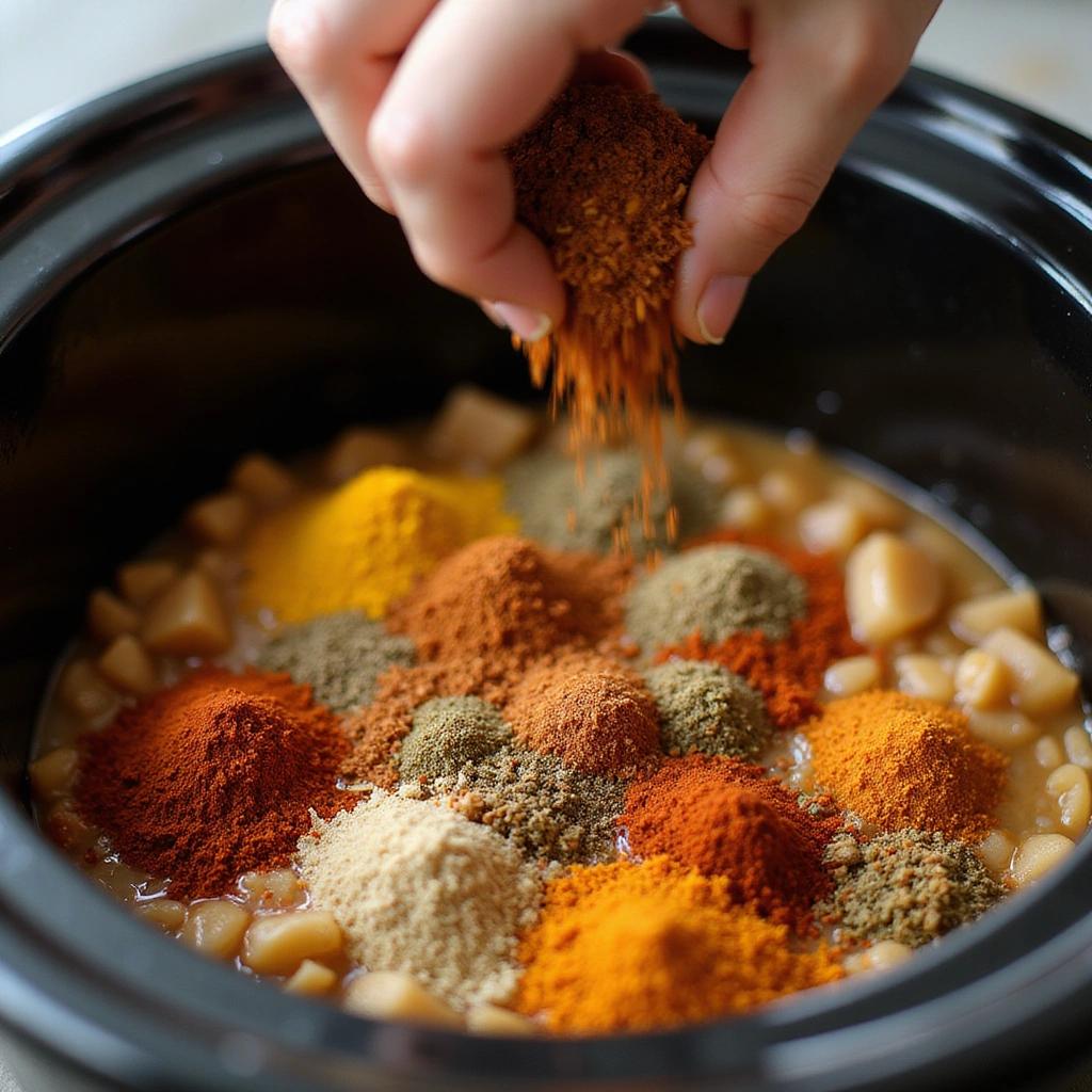 Crockpot Chicken and Noodles Recipes Creamy Comfort Food 5 Crockpot Chicken and Noodles Recipes Creamy Comfort Food Step 5 Add Seasonings