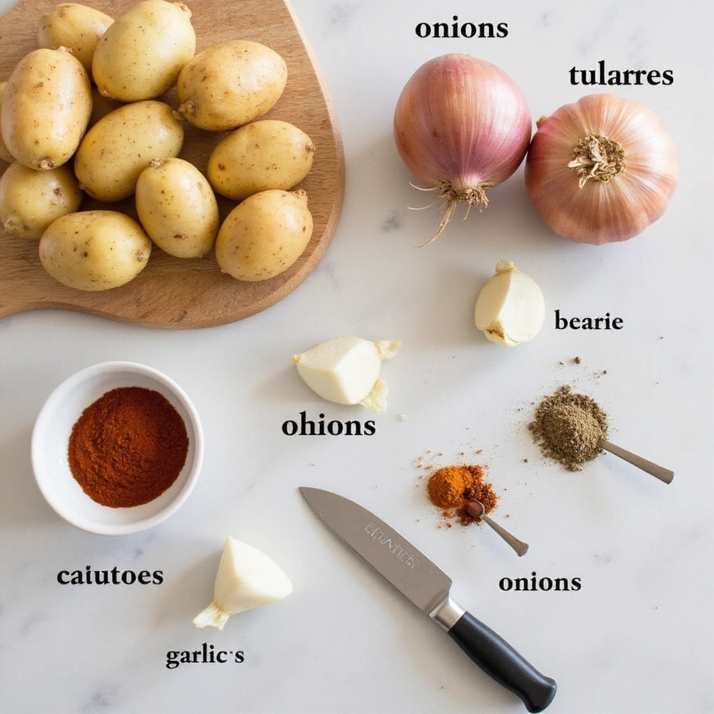 Crockpot Chicken and Potatoes Recipes Family Dinner Favorite - Step 1: Prepare Ingredients