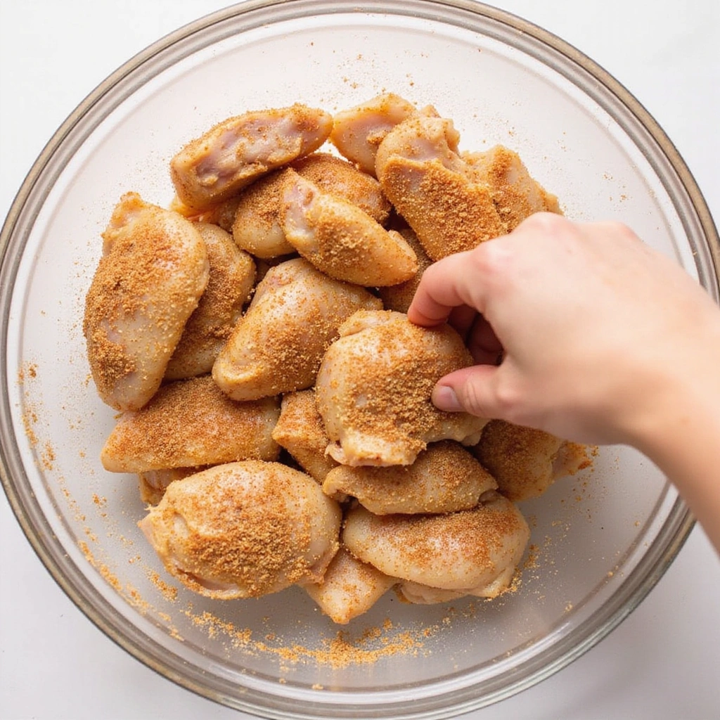 Crockpot Chicken and Potatoes Recipes Family Dinner Favorite - Step 2: Season the Chicken