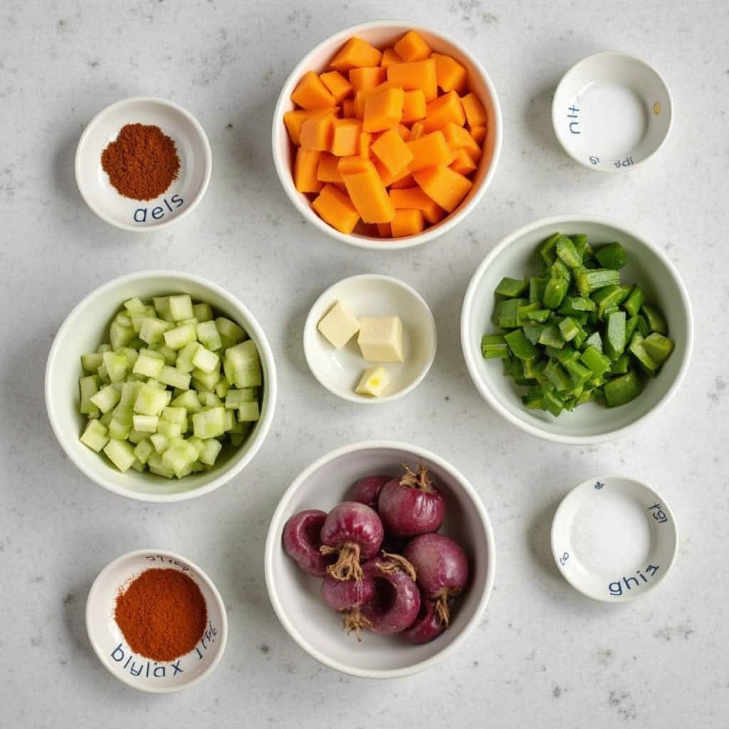 Ground Chicken and Rice Recipes Healthy and Easy - Step 1: Prepare Ingredients