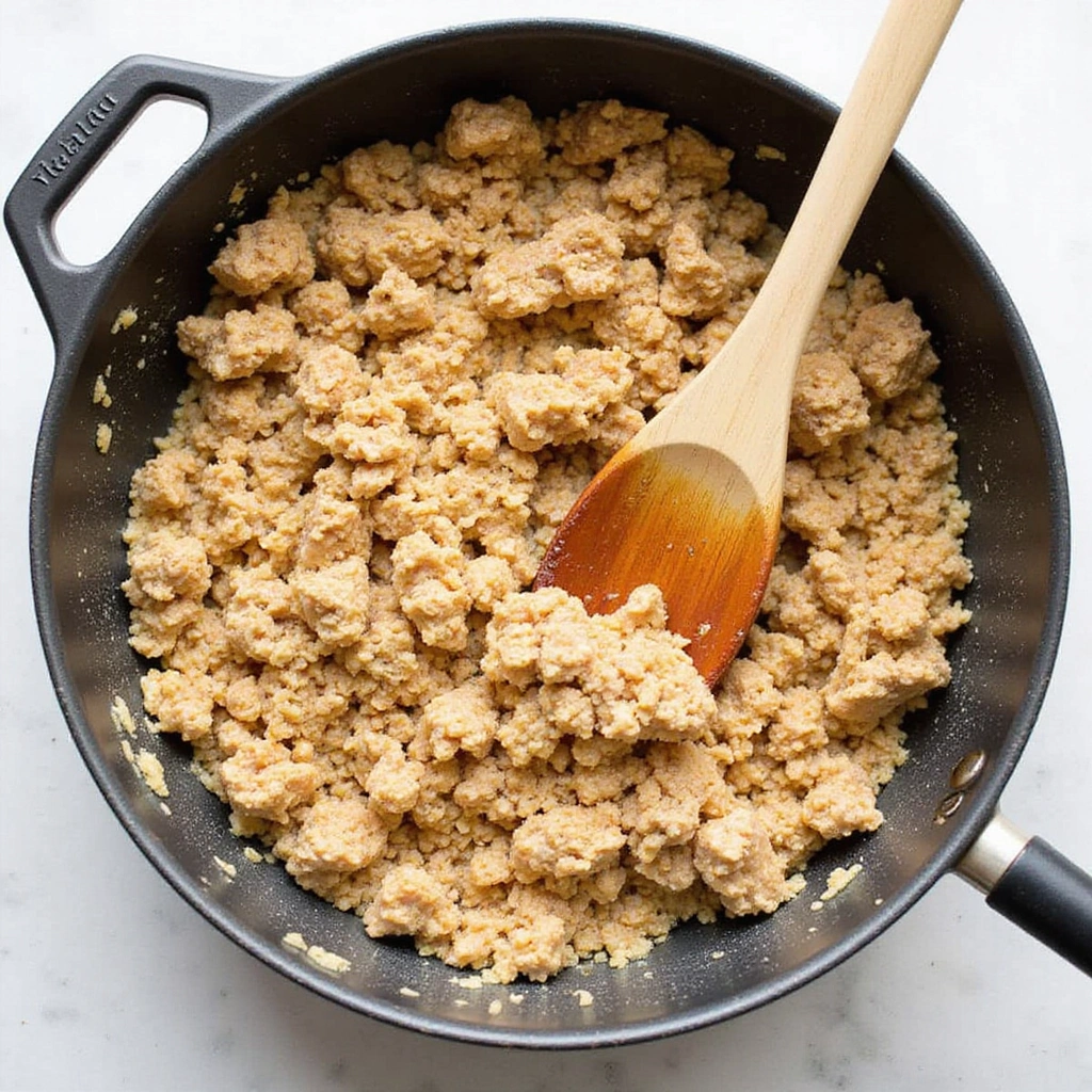 Ground Chicken and Rice Recipes Healthy and Easy - Step 6: Combine Rice and Chicken Mixture