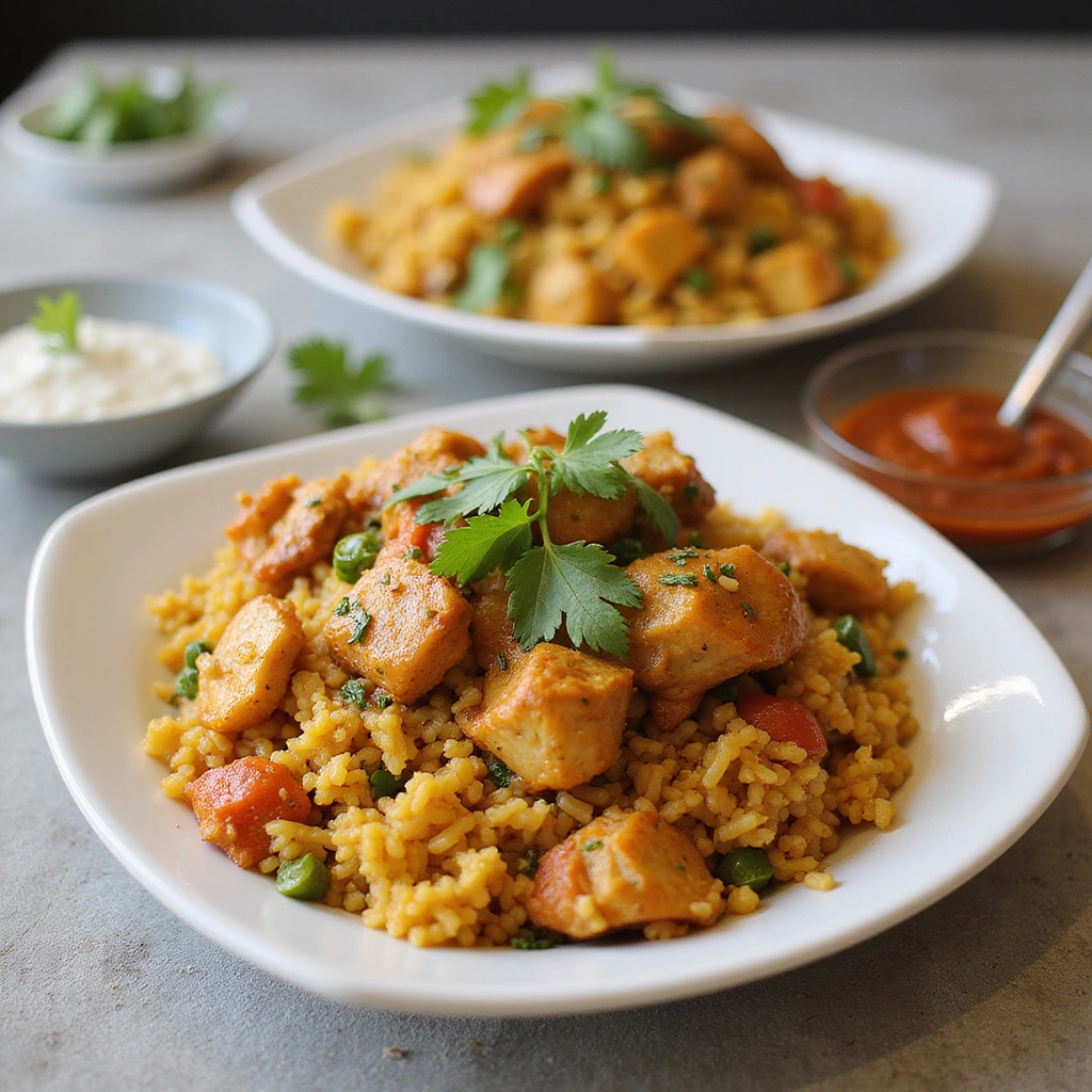 Healthy Chicken and Rice Recipes Clean Eating Ideas - Step 7: Serve Hot