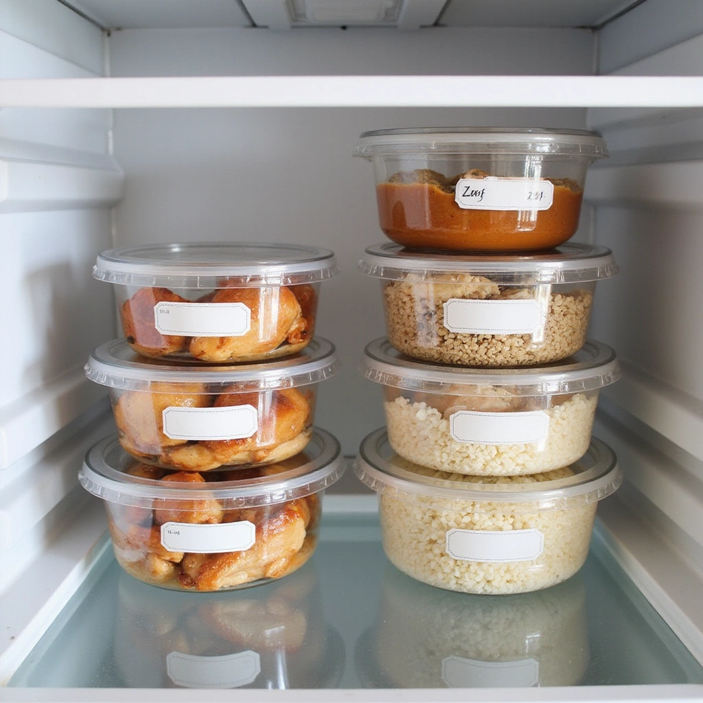 Healthy Chicken and Rice Recipes Clean Eating Ideas - Step 8: Store Leftovers