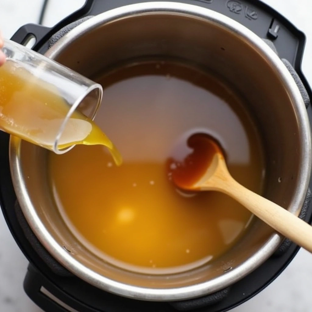 Instant Pot Chicken Thigh Recipes Quick and Juicy Step 4 Deglaze the Pot