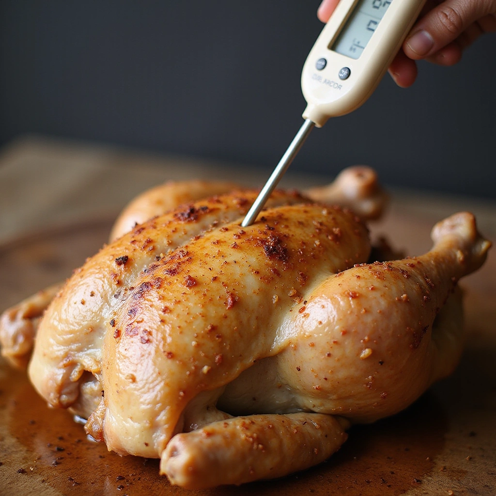 Instant Pot Whole Chicken Recipes Quick and Juicy 6 Instant Pot Whole Chicken Recipes Quick and Juicy - Step 6: Check Doneness