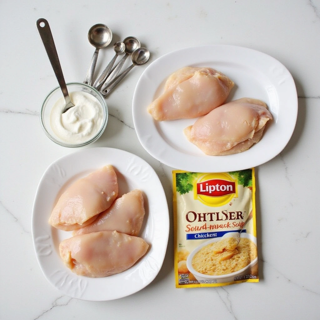 Lipton Onion Soup Mix Recipes Chicken Family Favorite 1 Lipton Onion Soup Mix Recipes Chicken Family Favorite - Step 1: Prepare Ingredients