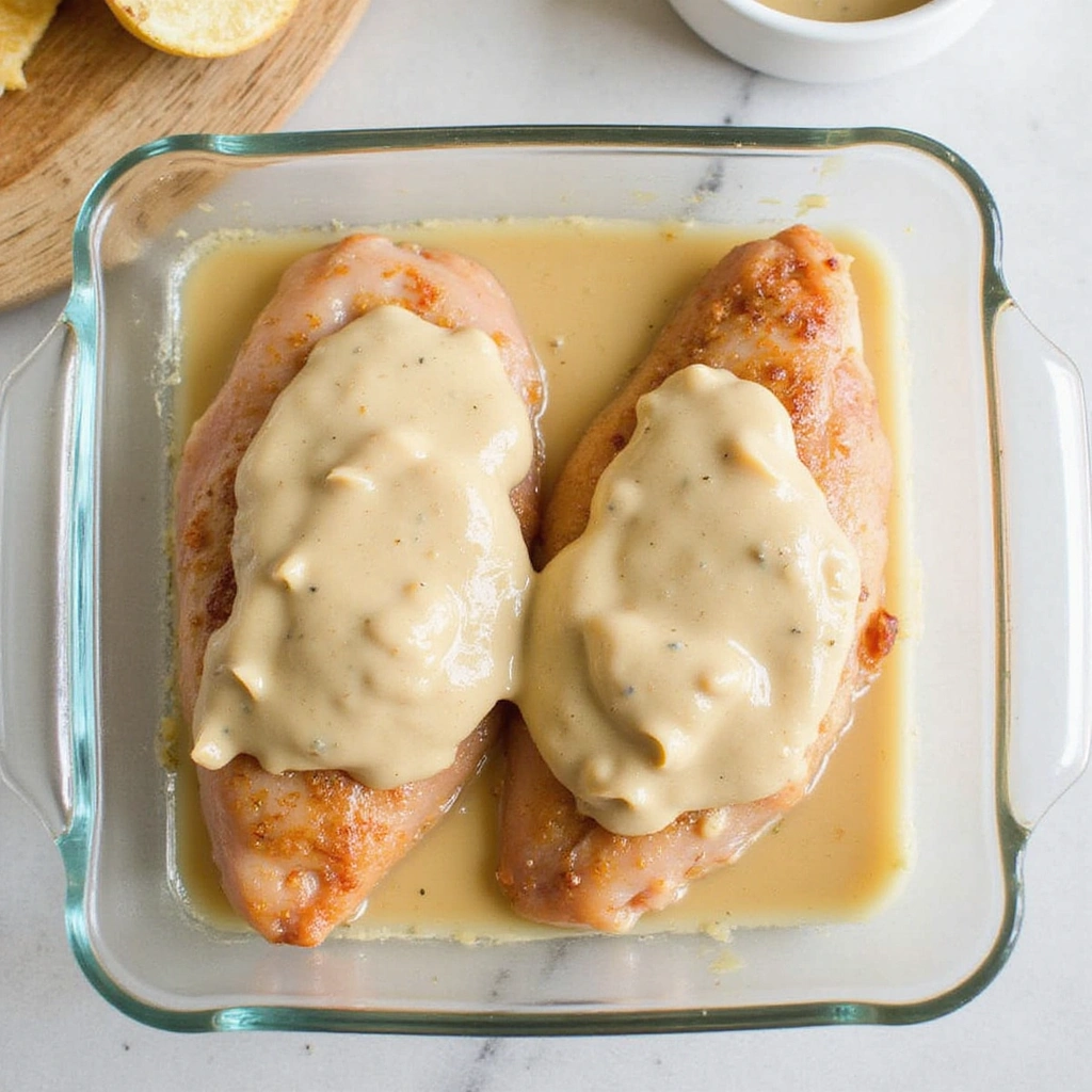 Lipton Onion Soup Mix Recipes Chicken Family Favorite 4 Lipton Onion Soup Mix Recipes Chicken Family Favorite - Step 4: Combine Chicken and Sauce