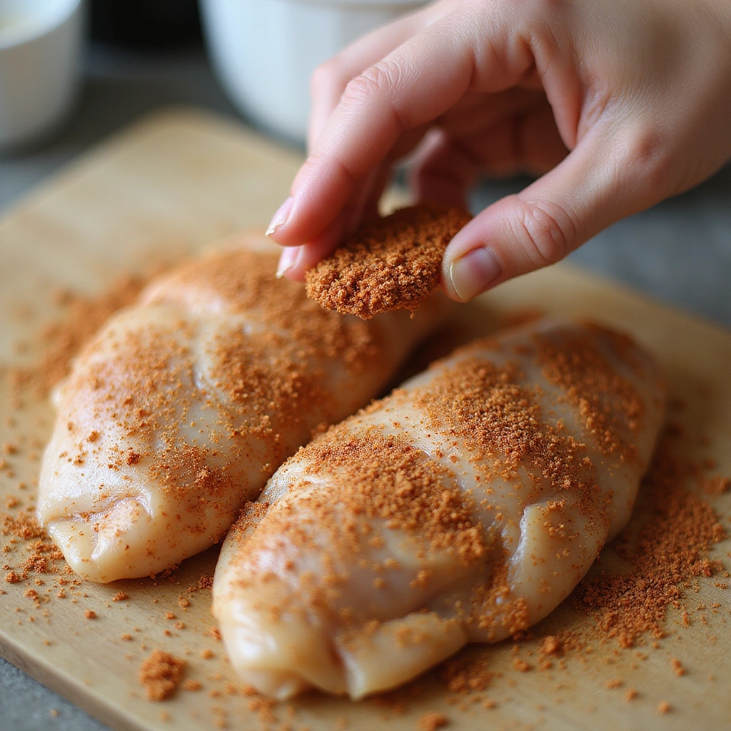 Pulled Chicken Crock Pot Recipes Easy and Versatile Step 2 Season the Chicken