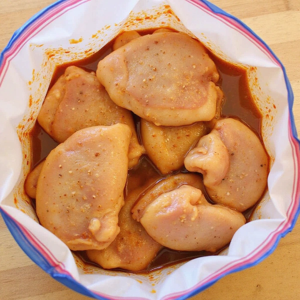 Skin On Chicken Thigh Recipes Oven Baked Crispy 2 Skin On Chicken Thigh Recipes Oven Baked Crispy Step 2 Marinate the Chicken