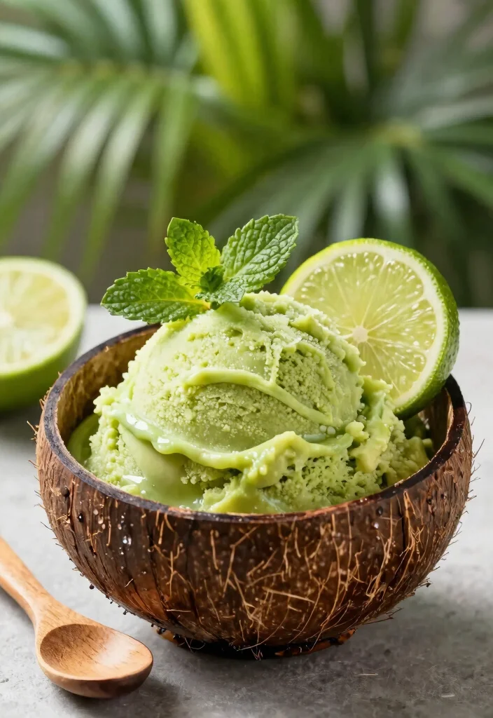 10 Avocado Dessert Recipes for Creamy Guilt-Free Treats 23 10 Avocado Dessert Recipes for Creamy Guilt Free Treats 3. Avocado Lime Sorbet 0