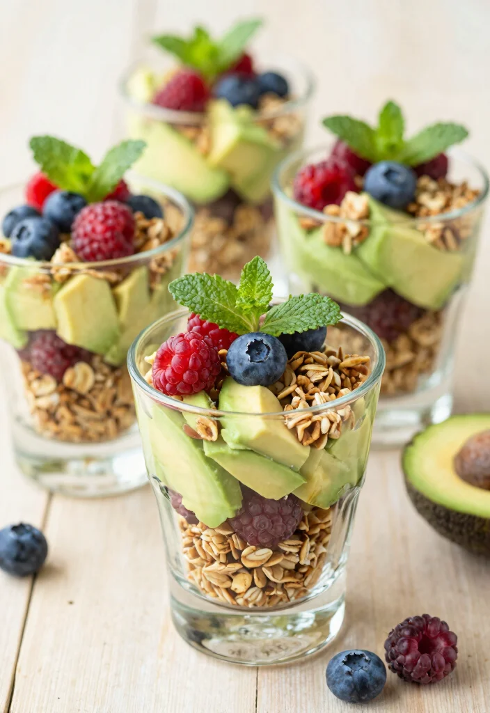 10 Avocado Dessert Recipes for Creamy Guilt-Free Treats 67 10 Avocado Dessert Recipes for Creamy Guilt Free Treats 7. Avocado Berry Parfait 0