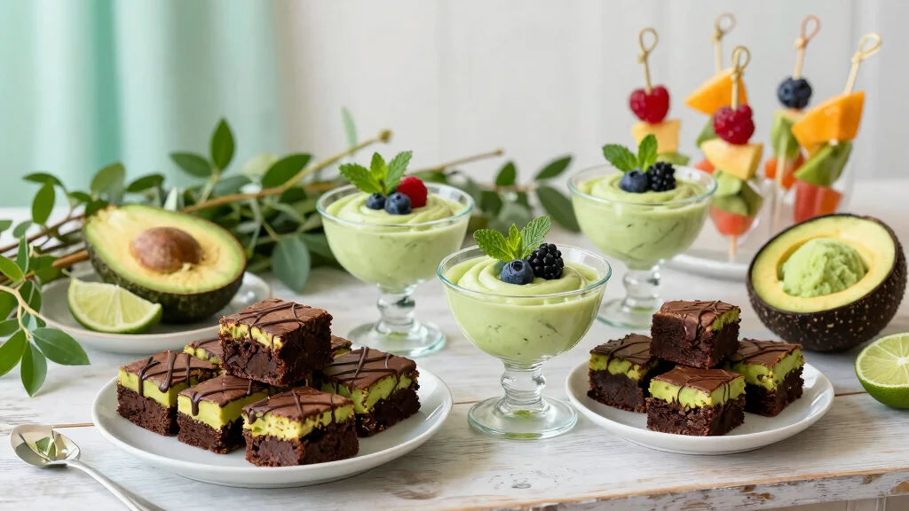 10 Avocado Dessert Recipes for Creamy Guilt-Free Treats